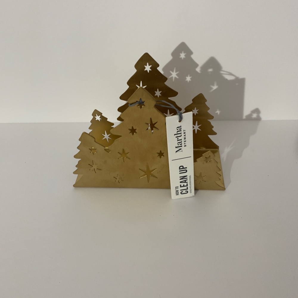 Martha Stewart Christmas Tree Napkin Holder